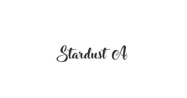 Stardust Adventure font thumb